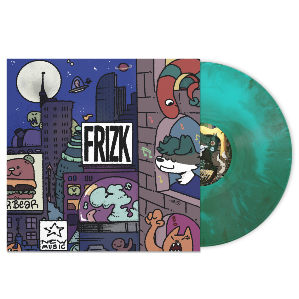 洋楽 FREAKS 5 WEST END SKYMARK VINYL FANTASY Landmvrks - Fantasy (Signed) . Clear w/ Gold Swirl Colored